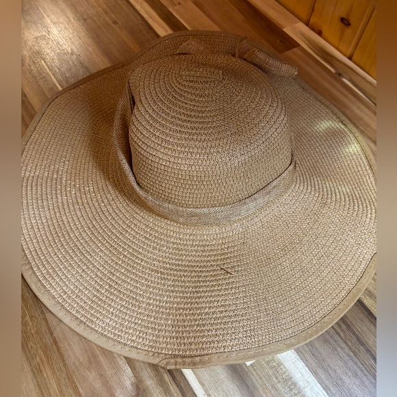 NWOT SHEIN Women’s Beige Floppy Sun Hat - Picture 6 of 8